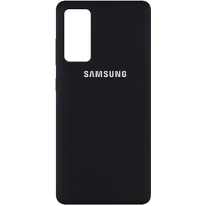 Цвет: Черный - Чехол Silicone Case Full Protective Black для Samsung Galaxy S20 FE SM-G780