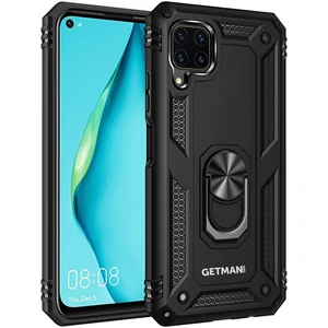 Чехол Getman TPU Serge Ring Case Black для Huawei P40 Lite