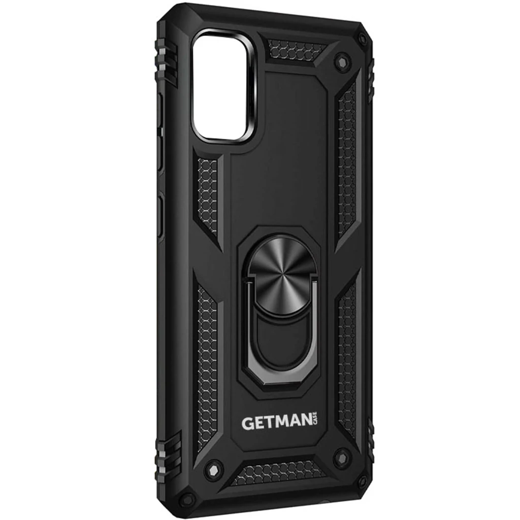 Накладка Getman TPU Serge Ring Case Black для Samsung Galaxy A31 SM-A315