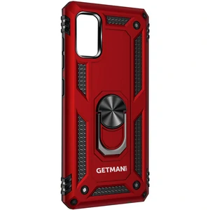 Цвет: Красный - Чехол Getman TPU Serge Ring Case Red для Samsung Galaxy A31 SM-A315