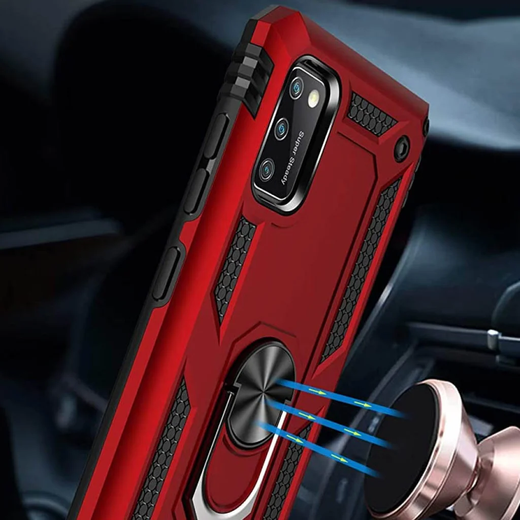 Накладка Getman TPU Serge Ring Case Black для Samsung Galaxy A31 SM-A315
