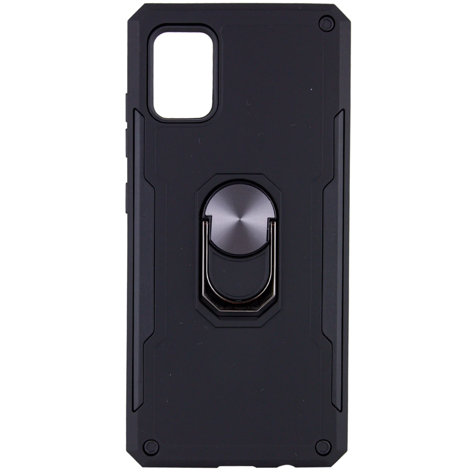 Чохол TPU SG Ring Color Case Black для Samsung Galaxy A51 SM-A515