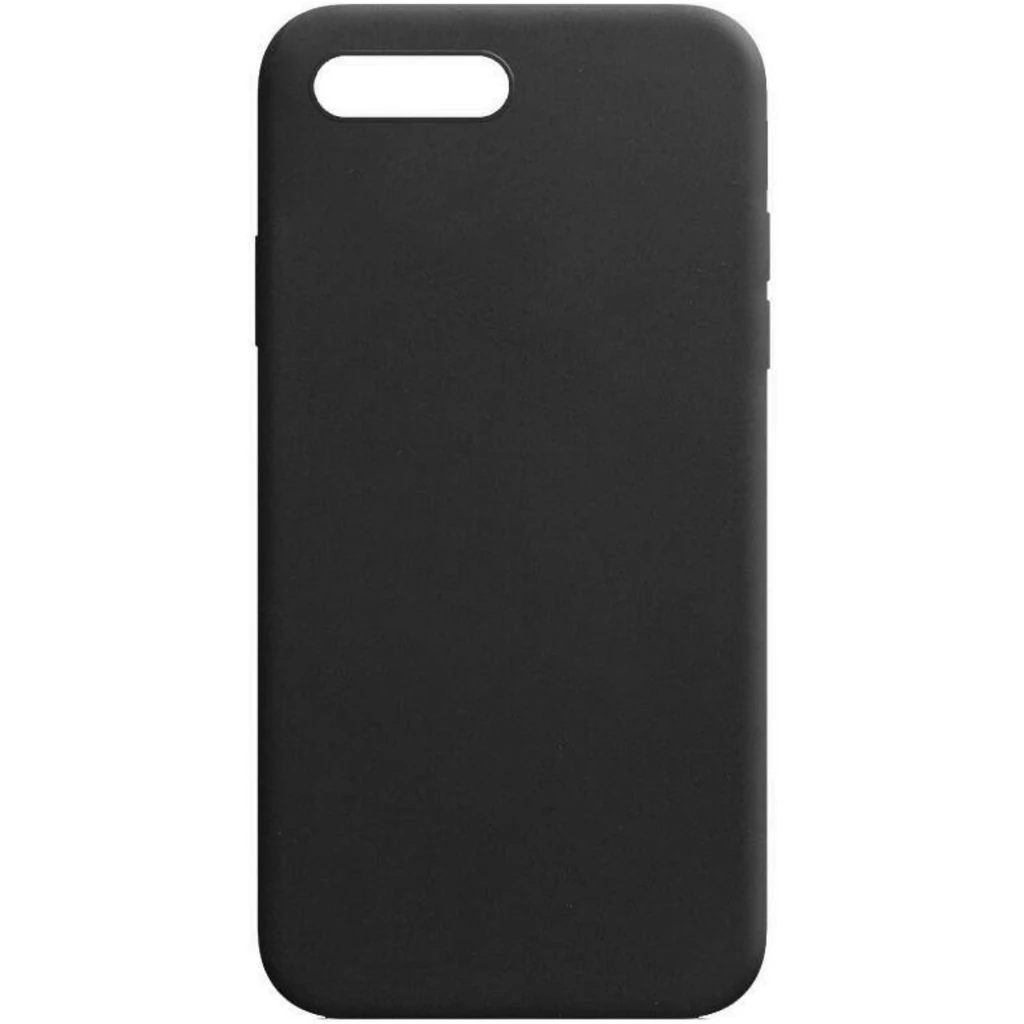 Чохол Apple iPhone 7 Plus, iPhone 8 Plus Silicone Case Candy Black