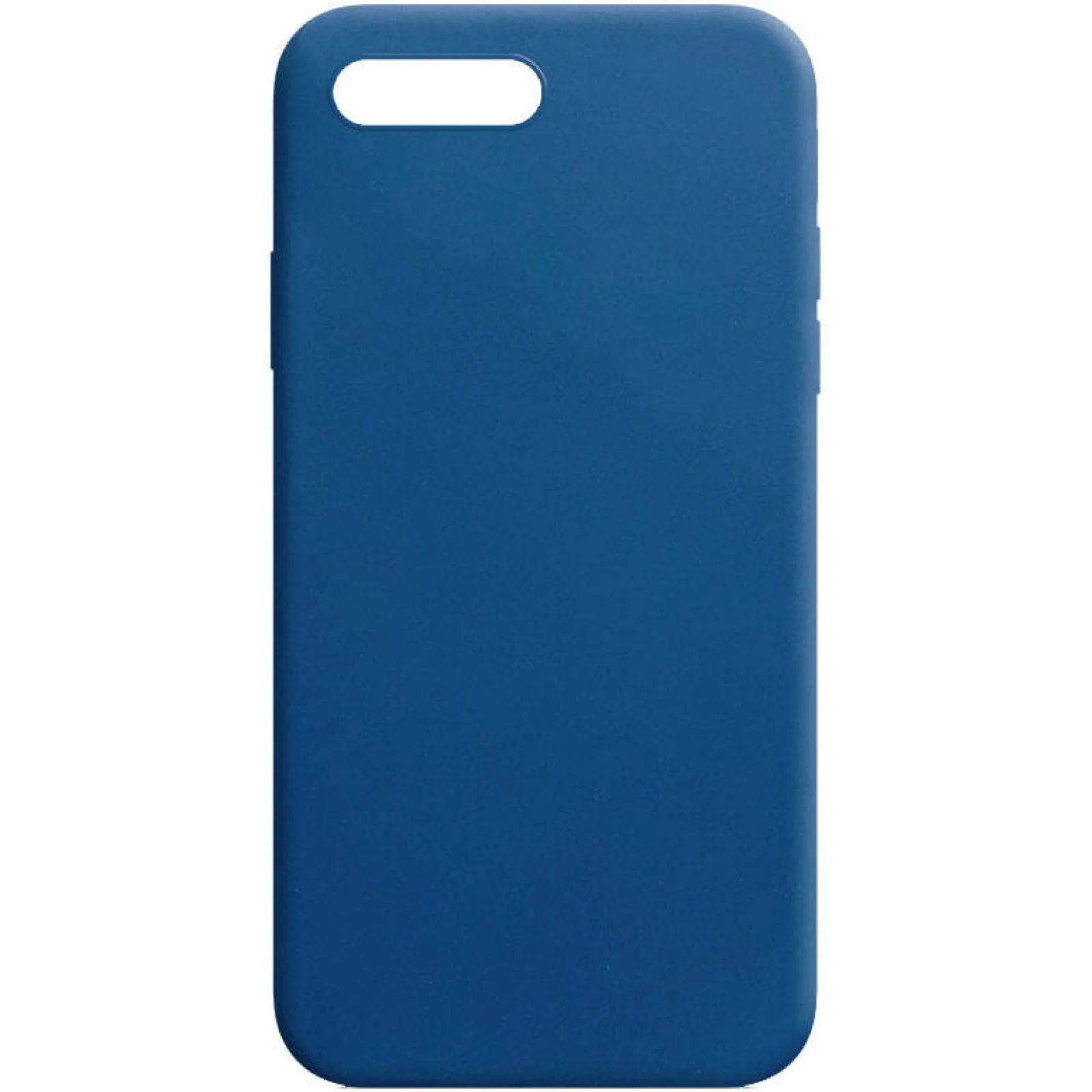 Чехол Apple iPhone 7 Plus, iPhone 8 Plus Silicone Case Candy Dark Blue