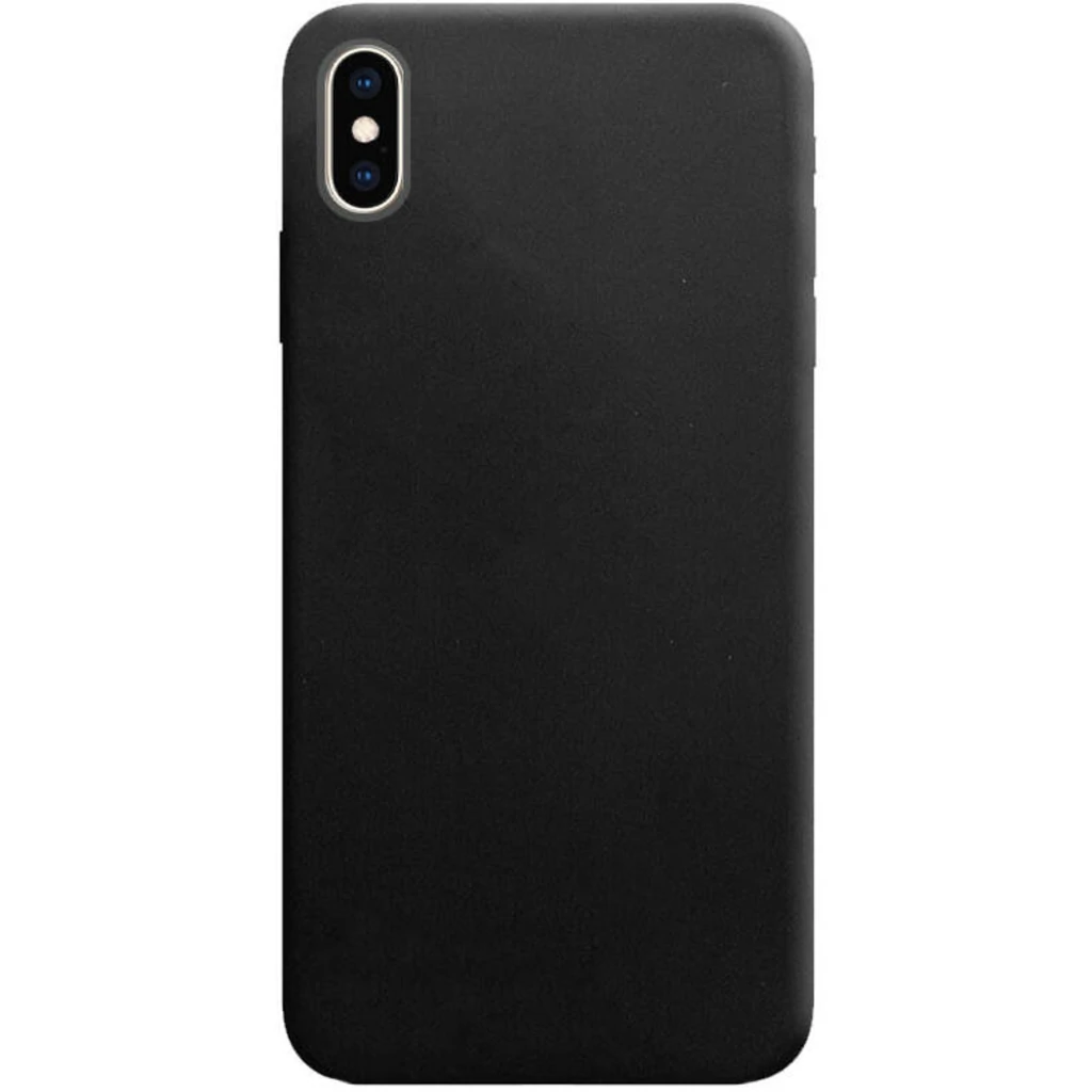 Чохол Apple iPhone X, iPhone XS Silicone Case Candy Black