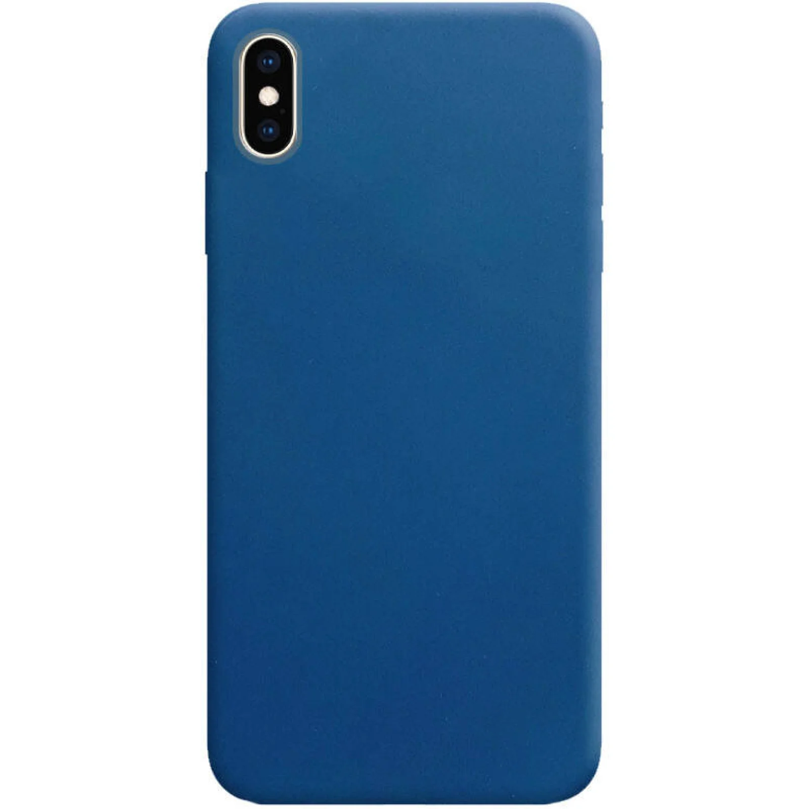 Чехол Apple iPhone X, iPhone XS Silicone Case Candy Blue