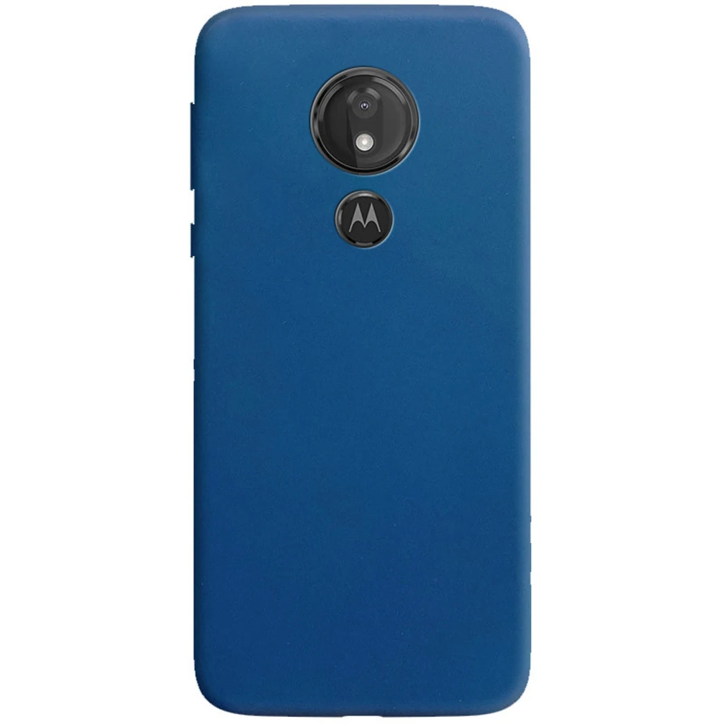Чохол Motorola Moto G7 Play Silicone Case Candy Blue
