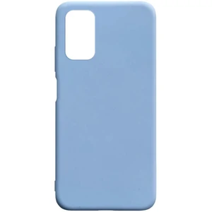 Цвет: Голубой - Чехол Xiaomi Poco M3 Silicone Case Candy Lilac Blue