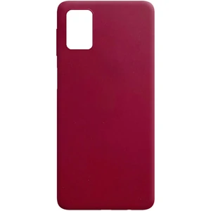 Цвет: Бордовый - Чехол Samsung Galaxy M31s SM-M317 Silicone Case Candy Bordo