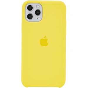 Цвет: Желтый - Чехол Apple iPhone 11 Pro Max Silicone Case Yellow (HQCo)