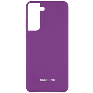 Чохол Silicone Cover (AA) Grape для Samsung Galaxy S21 Plus SM-G996