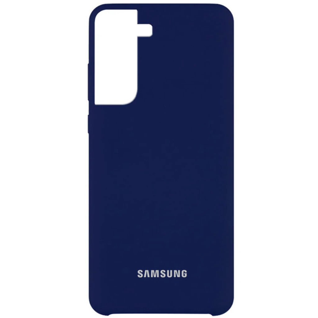 Чехол Silicone Cover (AA) Midnight Blue для Samsung Galaxy S21 Plus SM-G996