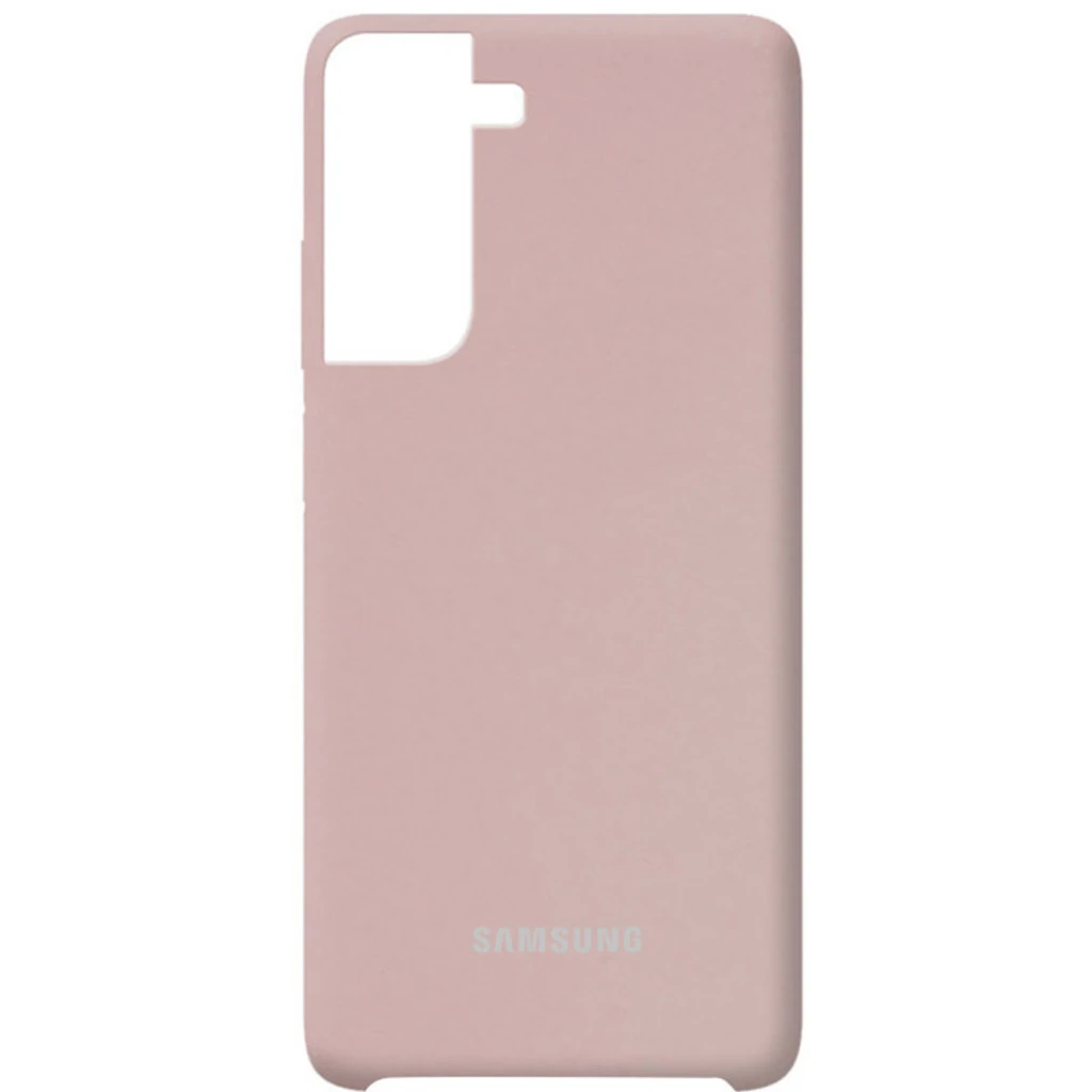 Чохол Silicone Cover (AA) Pink Sand для Samsung Galaxy S21 Plus SM-G996