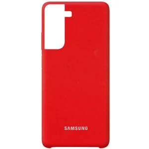 Чохол Silicone Cover (AA) Red для Samsung Galaxy S21 Plus SM-G996