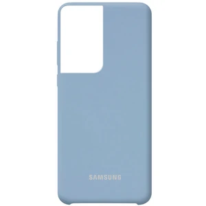 Колір: Блакитний - Чохол Silicone Cover (AA) Lilac Blue для Samsung Galaxy S21 Ultra SM-G998