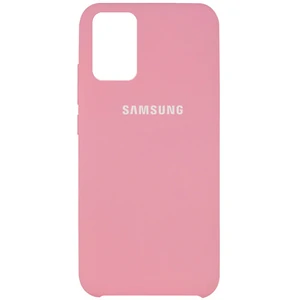 Колір: Рожевий - Чохол Silicone Cover (AAA) Light Pink для Samsung Galaxy A32 SM-A325