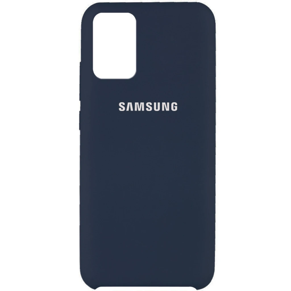 Чохол Silicone Cover (AAA) Midnight Blue для Samsung Galaxy A32 SM-A325