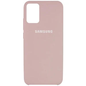 Цвет: Розовый - Чехол Silicone Cover (AAA) Pink Sand для Samsung Galaxy A32 SM-A325