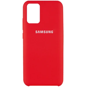 Цвет: Красный - Чехол Silicone Cover (AAA) Red для Samsung Galaxy A32 SM-A325