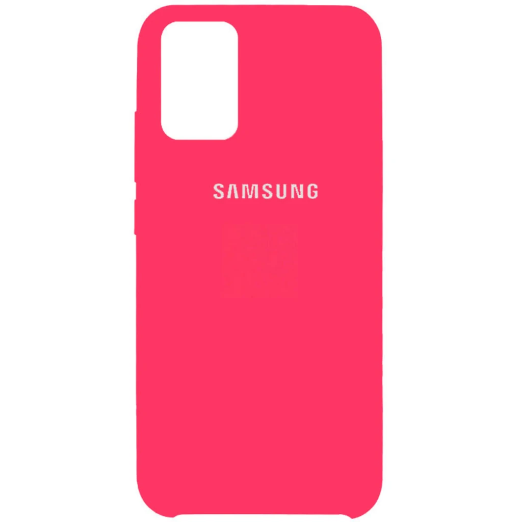 Чохол Silicone Cover (AAA) Shiny Pink для Samsung Galaxy A52 SM-A525