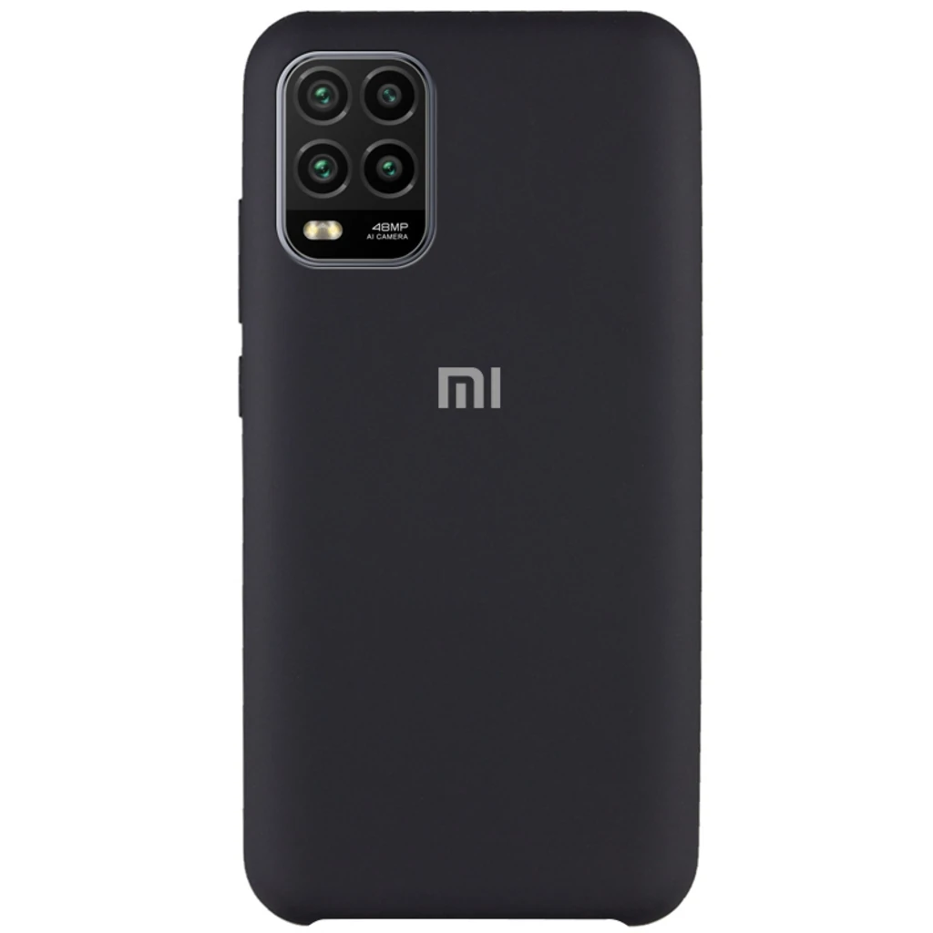 Чехол Xiaomi Mi 10 Lite Silicone Original Soft Case Black