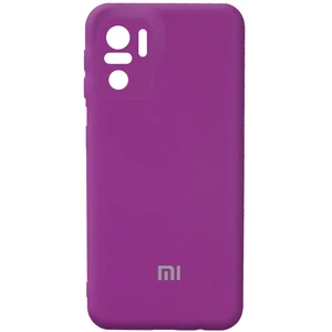 Чехол Xiaomi Redmi Note 10, Xiaomi Redmi Note 10S Silicone Cover Full Camera Grape
