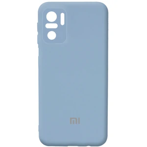 Колір: Блакитний - Чохол Xiaomi Redmi Note 10, Xiaomi Redmi Note 10S Silicone Cover Full Camera Lilac Blue