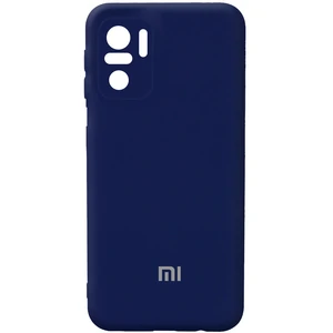 Чохол Xiaomi Redmi Note 10, Xiaomi Redmi Note 10S Silicone Cover Full Camera Midnight Blue