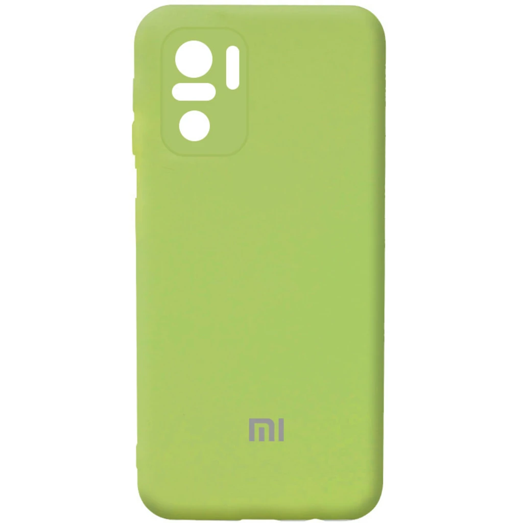Чохол Xiaomi Redmi Note 10, Xiaomi Redmi Note 10S Silicone Cover Full Camera Mint