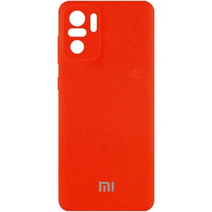 Колір: Помаранчевий - Чохол Xiaomi Redmi Note 10, Xiaomi Redmi Note 10S Silicone Cover Full Camera Neon Orange