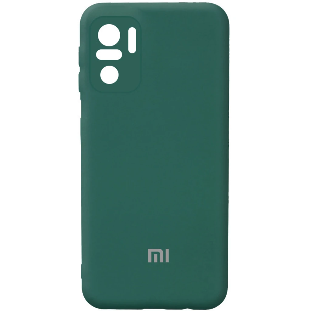 Чохол Xiaomi Redmi Note 10, Xiaomi Redmi Note 10S Silicone Cover Full Camera Pine Green