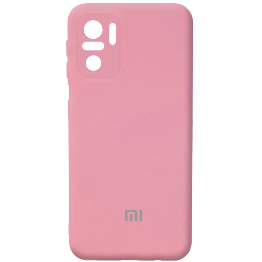 Чехол Xiaomi Redmi Note 10, Xiaomi Redmi Note 10S Silicone Cover Full Camera Pink