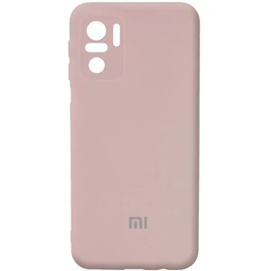 Чохол Xiaomi Redmi Note 10, Xiaomi Redmi Note 10S Silicone Cover Full Camera Pink Sand