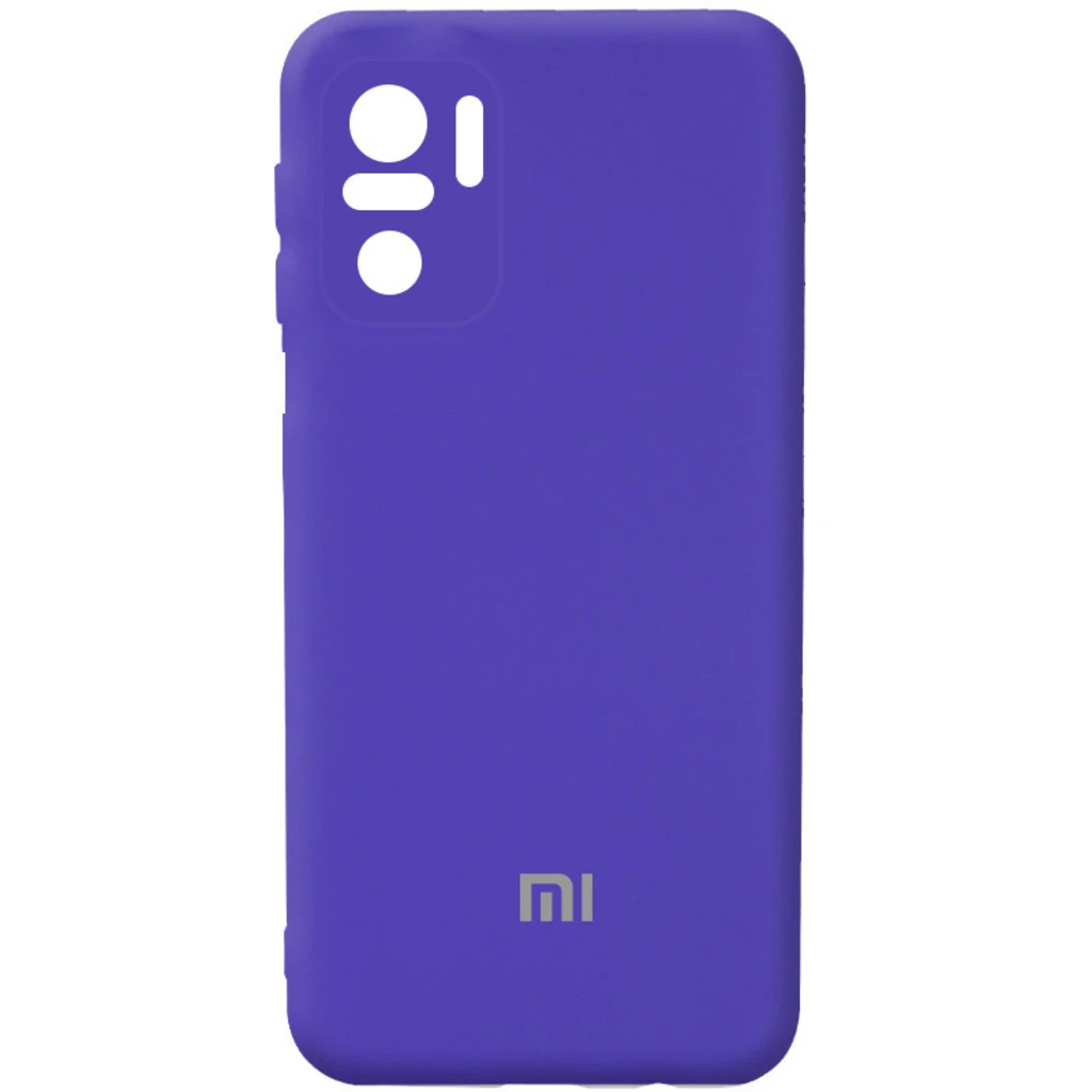 Чохол Xiaomi Redmi Note 10, Xiaomi Redmi Note 10S Silicone Cover Full Camera Purple