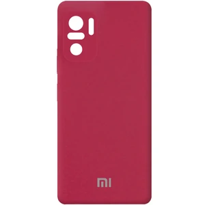 Колір: Червоний - Чохол Xiaomi Redmi Note 10, Xiaomi Redmi Note 10S Silicone Cover Full Camera Rose Red