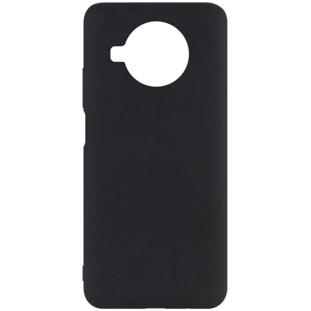 Чохол Silicone Cover Full Black для Xiaomi Mi 10T Lite, Xiaomi Redmi Note 9 Pro 5G