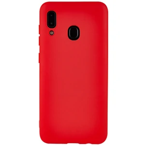 Цвет: Красный - Чехол Samsung Galaxy A30 SM-A305, Samsung Galaxy A20 SM-A205 Silicone Cover with Magnetic Red