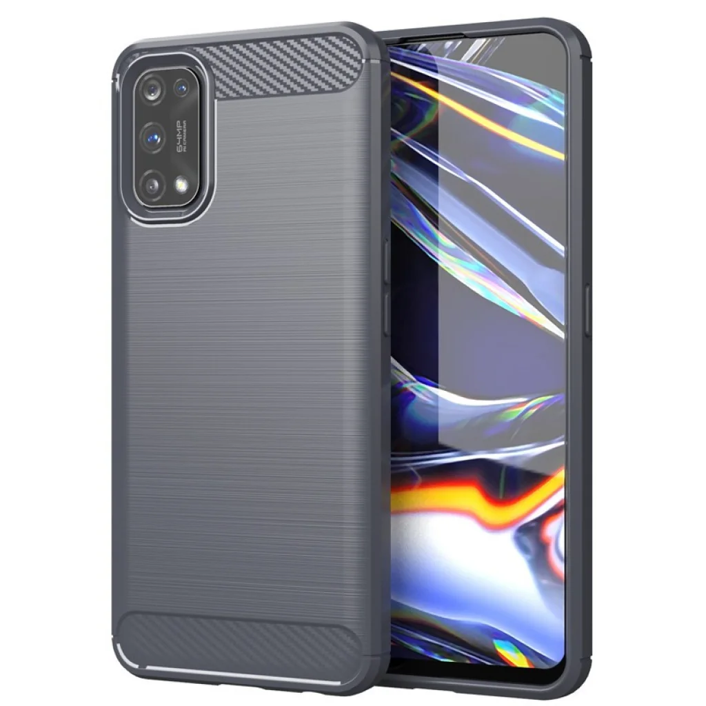 Чехол TPU Slim Series Grey для Realme 7 Pro