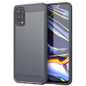 Цвет: Серый - Чехол TPU Slim Series Grey для Realme 7 Pro