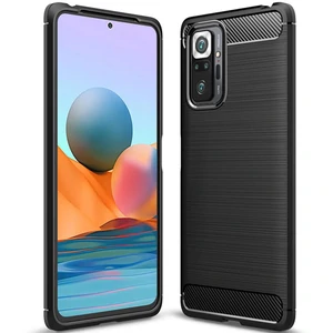 Цвет: Черный - Чехол TPU Slim Series Black для Xiaomi Redmi Note 10 Pro