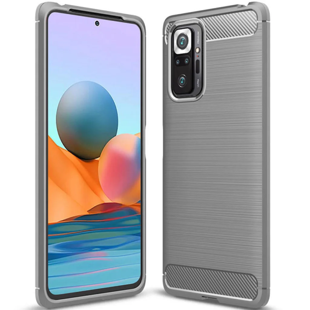 Чохол TPU Slim Series Grey для Xiaomi Redmi Note 10 Pro