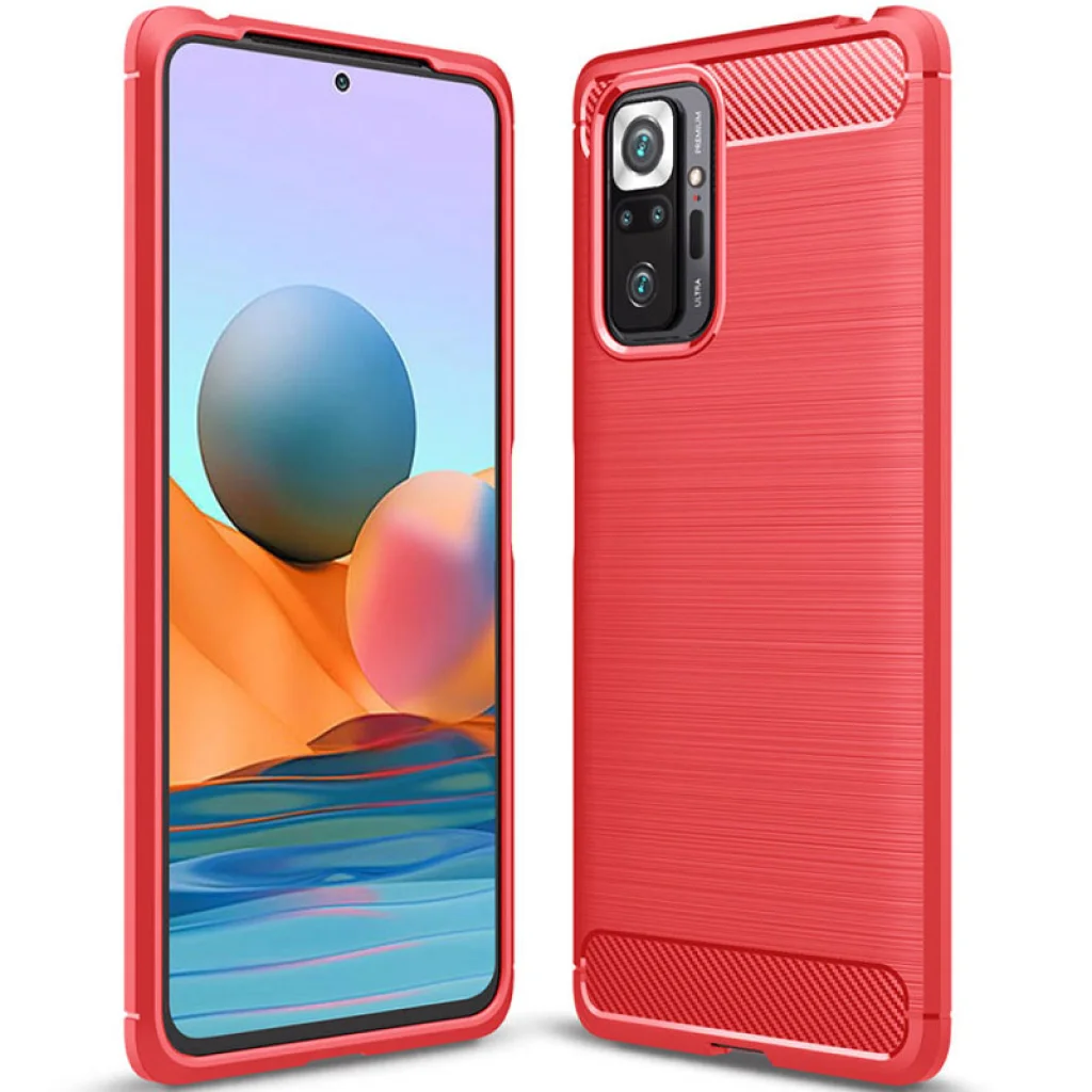 Чехол TPU Slim Series Red для Xiaomi Redmi Note 10 Pro