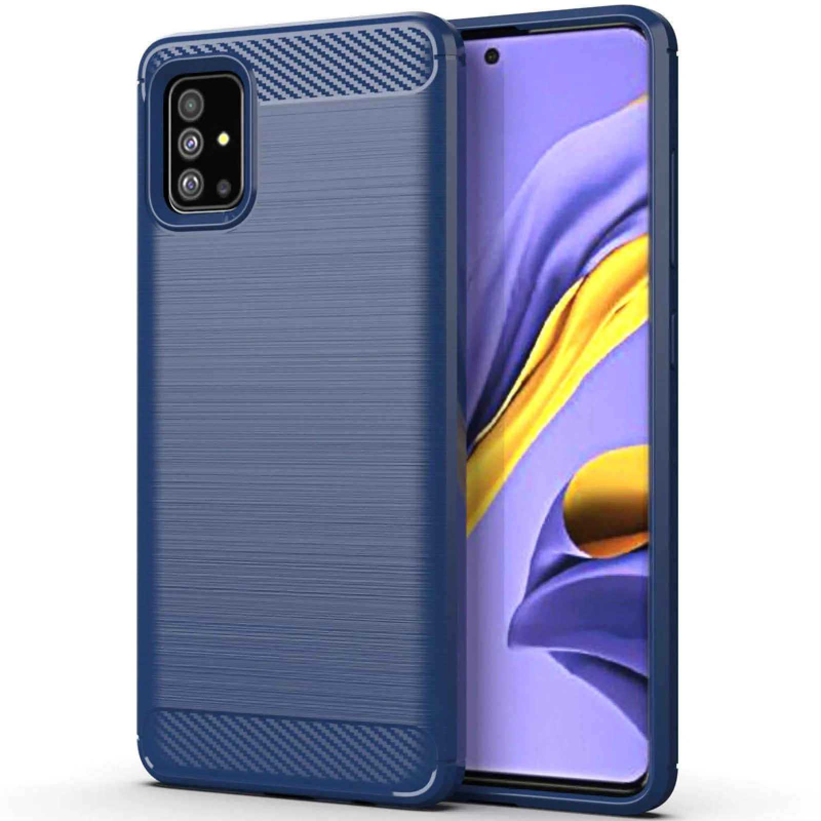Чохол TPU Slim Series Blue для Samsung Galaxy A51 SM-A515