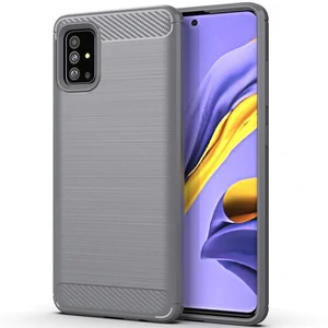 Цвет: Серый - Чехол TPU Slim Series Grey для Samsung Galaxy A51 SM-A515