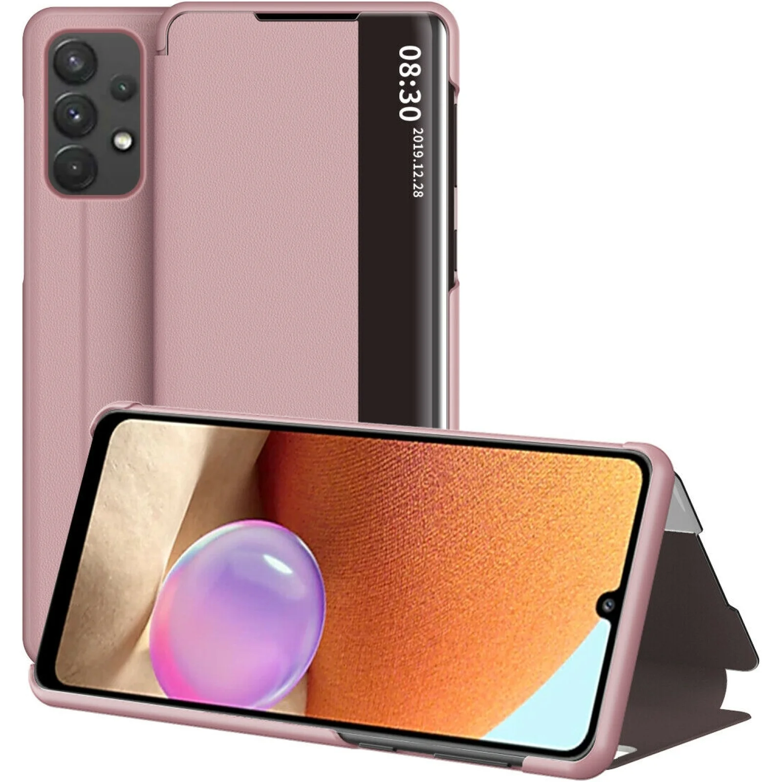 Чохол Smart View Cover Pink для Samsung Galaxy A72 SM-A725