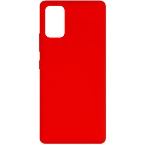 Чохол Soft Silicone Case Red (без лого) для Samsung Galaxy A02s SM-A025