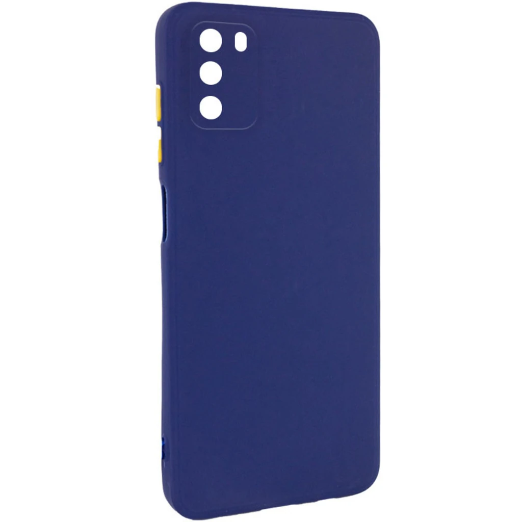 Чохол TPU Square Full Camera Blue для Xiaomi Poco M3