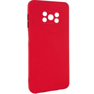 Цвет: Красный - Чехол TPU Square Full Camera Red для Xiaomi Poco X3 NFC, Poco X3 Pro