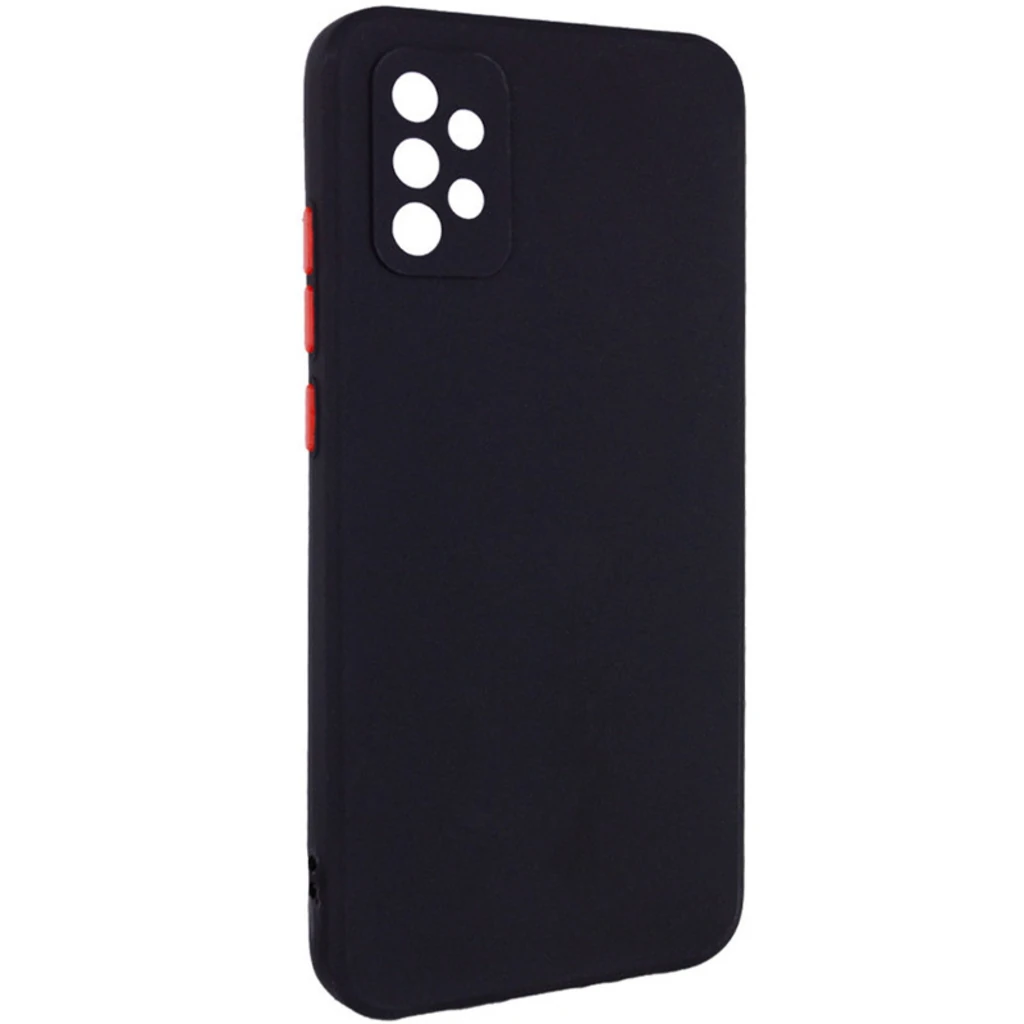 Чохол TPU Square Full Camera Black для Samsung Galaxy A72 SM-A725