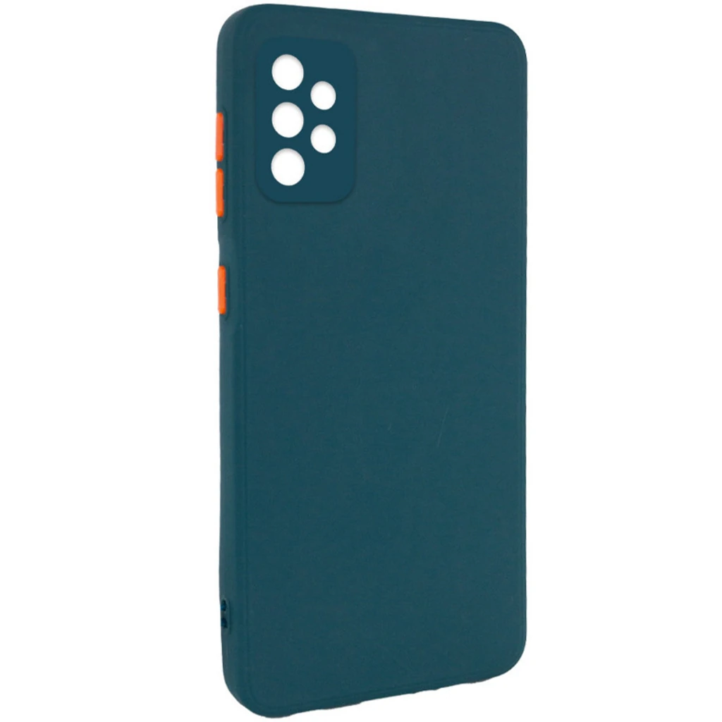 Чехол TPU Square Full Camera Green для Samsung Galaxy A72 SM-A725
